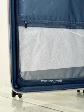 Чемодан Airtex Paris 747 - средний размер - бежевый