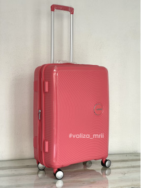 Валіза American Tourister 7675 - середній розмір - кораловий