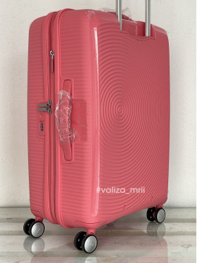 Валіза American Tourister 7675 - середній розмір - кораловий