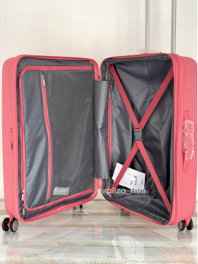 Валіза American Tourister 7675 - середній розмір - кораловий