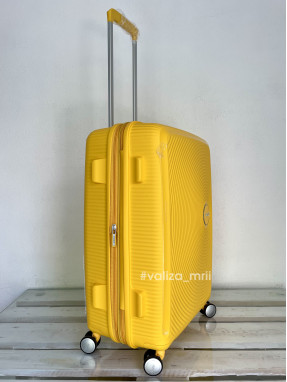 Валіза American Tourister 7675 - середній розмір - жовтий