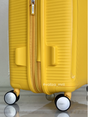 Валіза American Tourister 7675 - середній розмір - жовтий