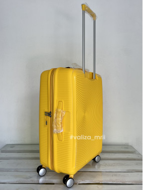 Валіза American Tourister 7675 - середній розмір - жовтий