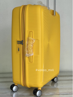 Валіза American Tourister 7675 - середній розмір - жовтий