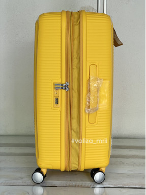 Валіза American Tourister 7675 - середній розмір - жовтий