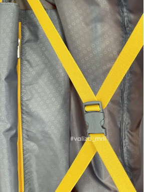 Валіза American Tourister 7675 - середній розмір - жовтий