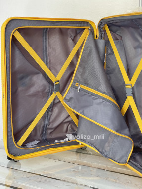 Валіза American Tourister 7675 - середній розмір - жовтий