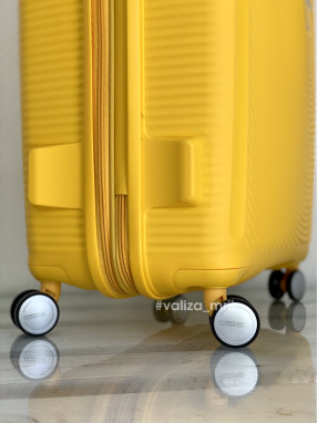 Валіза American Tourister 7675 - великий розмір - жовтий