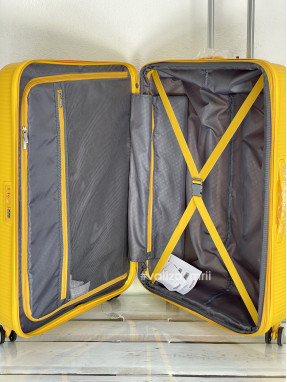 Валіза American Tourister 7675 - великий розмір - жовтий