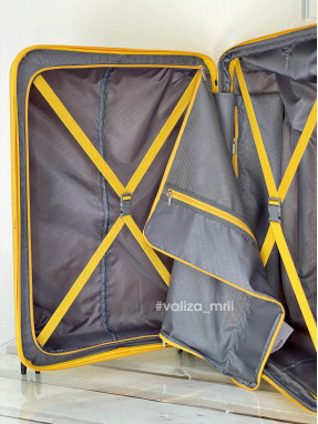 Валіза American Tourister 7675 - великий розмір - жовтий