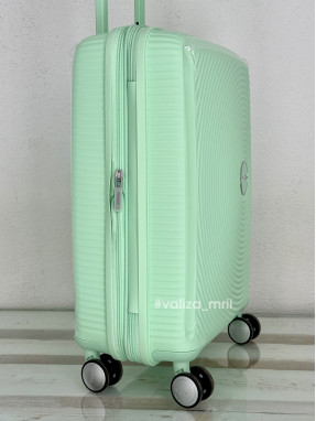 Чемодан American Tourister 7675 - ручная кладь - мятный