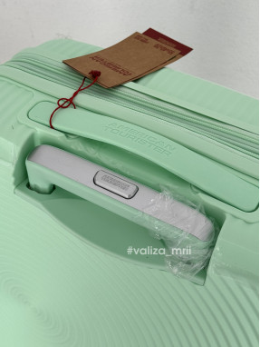 Чемодан American Tourister 7675 - ручная кладь - мятный