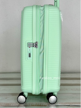 Чемодан American Tourister 7675 - ручная кладь - мятный