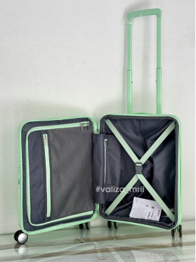 Чемодан American Tourister 7675 - ручная кладь - мятный