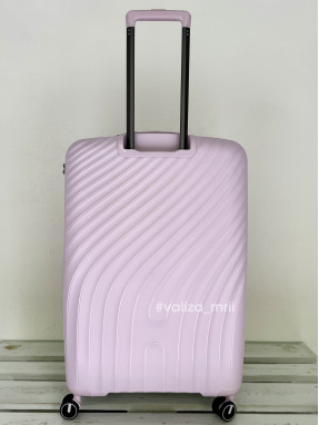 Чемодан из полипропилена - большой размер - V&V Travel 8026 - лиловый