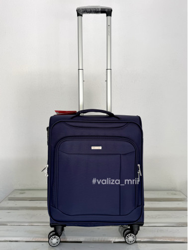 Тканьевый чемодан Snowball 87303 - ручная кладь - синий