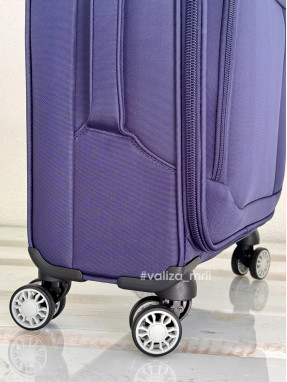Тканьевый чемодан Snowball 87303 - ручная кладь - синий