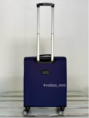 Тканьевый чемодан Snowball 87303 - ручная кладь - синий