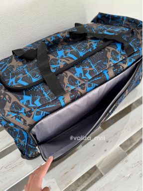 Сумка на колесах Worldline 891/75 - великий розмір - дерева