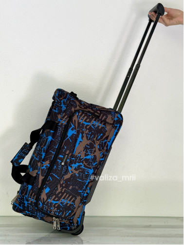 Сумка на колесах Worldline 891/55 - маленький размер - деревья