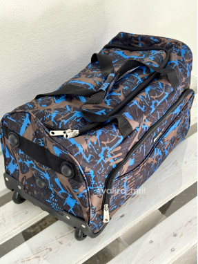 Сумка на колесах Worldline 891/55 - маленький размер - деревья