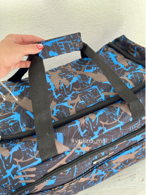 Сумка на колесах Worldline 891/55 - маленький размер - деревья