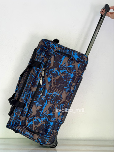 Сумка на колесах Worldline 891/65 - середній розмір - дерева