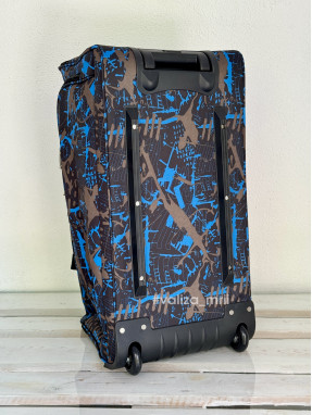 Сумка на колесах Worldline 891/65 - середній розмір - дерева