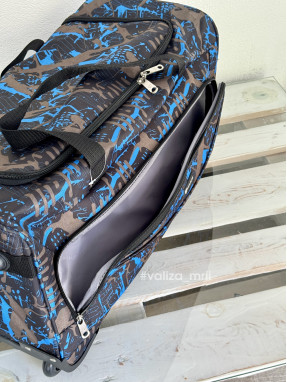 Сумка на колесах Worldline 891/65 - середній розмір - дерева