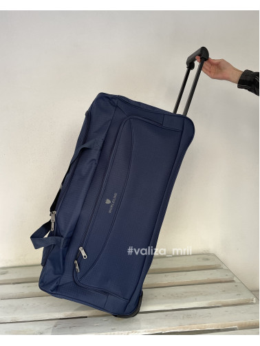 Сумка на колесах 898/75 Worldline - великий розмір - синій