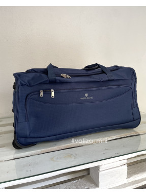 Сумка на колесах 898/75 Worldline - великий розмір - синій