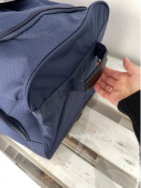 Сумка на колесах 898/75 Worldline - великий розмір - синій