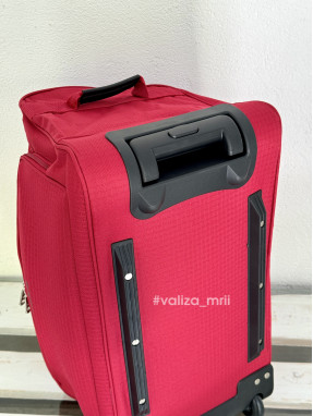 Сумка на колесах 898/55 Worldline - маленький размер - красный