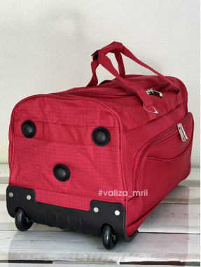 Сумка на колесах 898/55 Worldline - маленький размер - красный