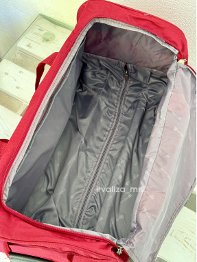 Сумка на колесах 898/55 Worldline - маленький размер - красный