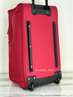 Сумка на колесах 898/65 Worldline - средний размер - красный