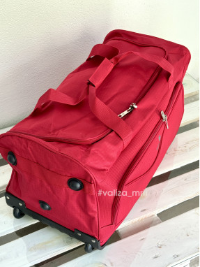 Сумка на колесах 898/65 Worldline - средний размер - красный
