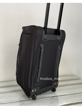 Сумка на колесах 898/55 Worldline - маленький размер - черный