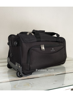 Сумка на колесах 898/55 Worldline - маленький размер - черный