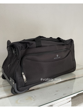 Сумка на колесах 898/65 Worldline - средний размер - черный