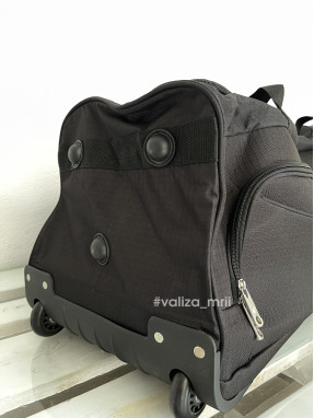 Сумка на колесах 898/65 Worldline - средний размер - черный