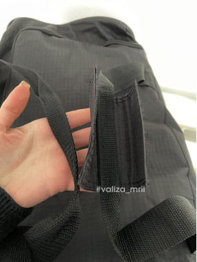 Сумка на колесах 898/65 Worldline - средний размер - черный