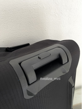 Сумка на колесах 898/65 Worldline - средний размер - черный