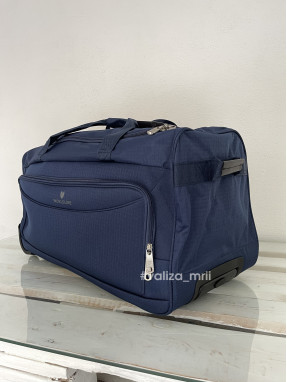 Сумка на колесах 898/65 Worldline - средний размер - синий