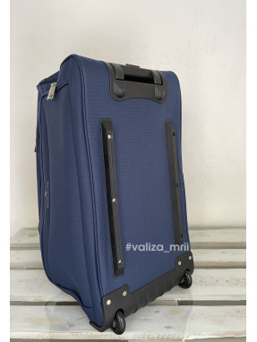 Сумка на колесах 898/65 Worldline - средний размер - синий