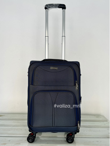 Тканевый чемодан Tourist 903 - ручная кладь - синий