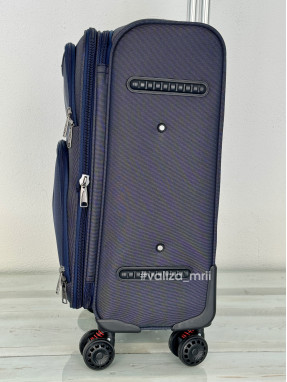 Тканевый чемодан Tourist 903 - ручная кладь - синий