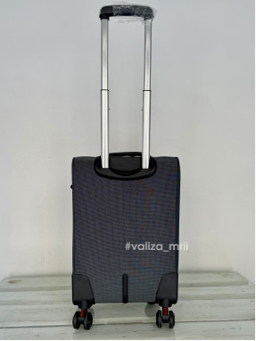 Тканевый чемодан Tourist 903 - ручная кладь - синий