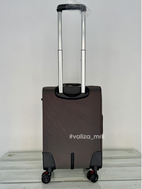 Тканевый чемодан Tourist 903 - ручная кладь - коричневый