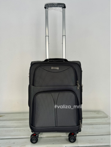 Тканевый чемодан Tourist 903 - ручная кладь - черный